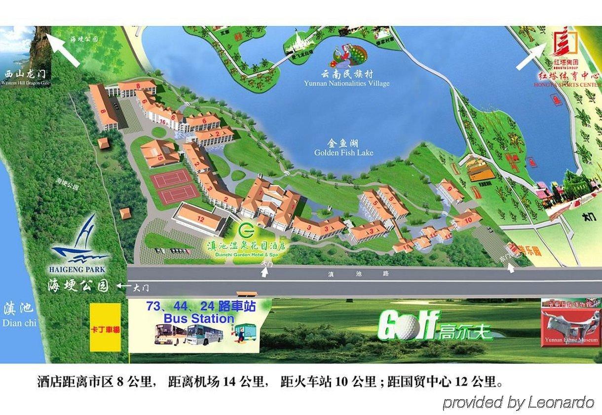 Yunnan Dianchi Garden Resort Hotel & Spa Kunming Dış mekan fotoğraf